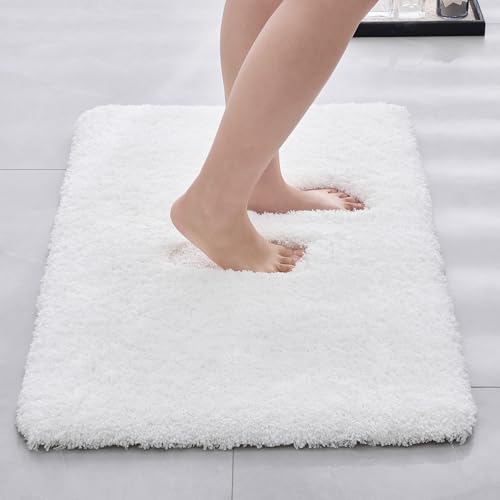 Fluffy Absorbent Bathroom Rug
