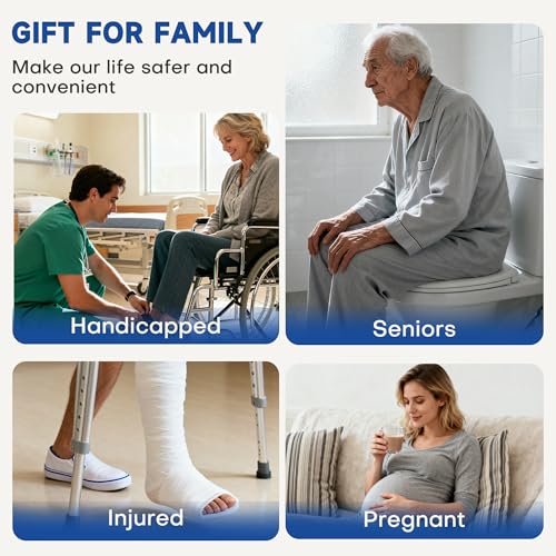 Toilet Safety Rails for Seniors