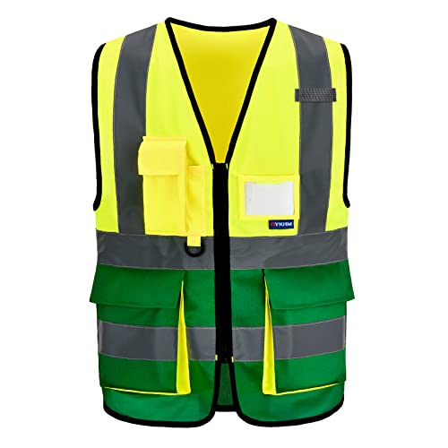 21 colors High Visibility Reflective Work Safety Vest XS