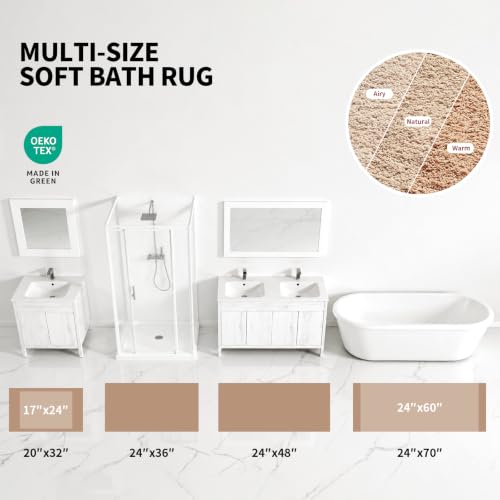 Microfiber Bathroom Rug Super Absorbent