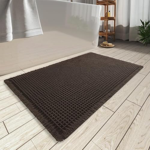 Upgraded Waffle Bath Mat