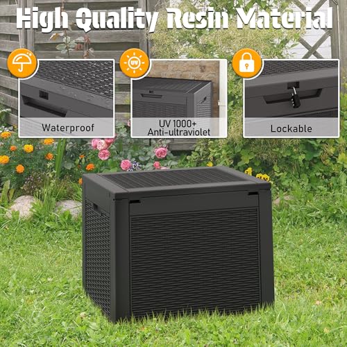 Outdoor Storage Box Waterproof Outside Deck Boxes