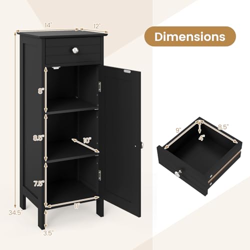 Bathroom Floor Cabinet