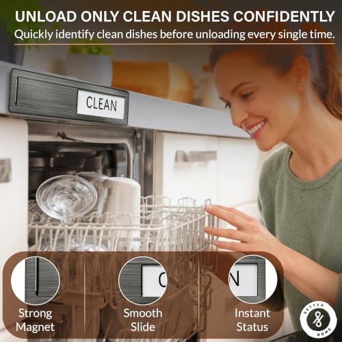 Clean dirty magnet for dishwasher