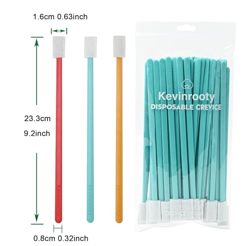 Disposable Crevice & Toilet Brush Kit