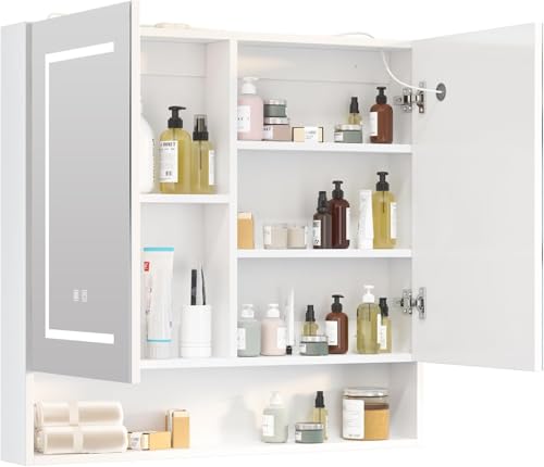 Large LED Medicine Cabinet for Bathroom