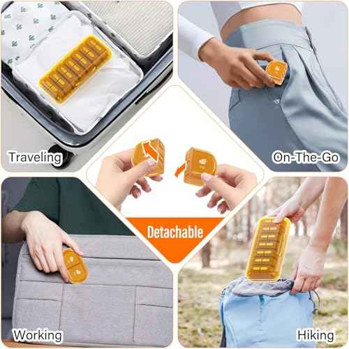 Weekly Pill Organizer 2 Times a Day