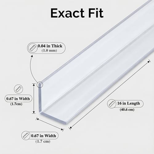 Clear Self Adhesive Mini Wall Corner Protectors