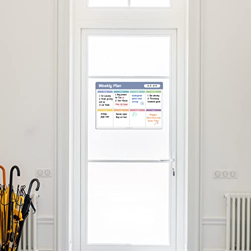Static Cling Dry Erase Calendar