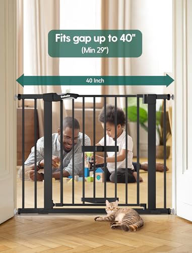 New Version Baby Gate with Cat Door