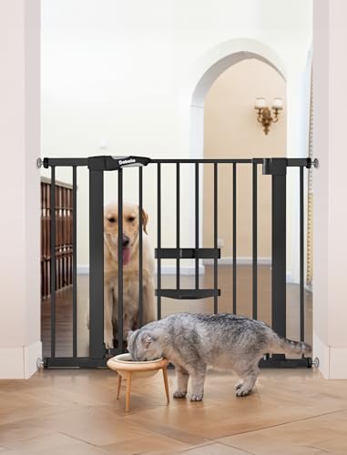 New Version Baby Gate with Cat Door