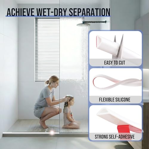 Shower Threshold Water Dam Guard
