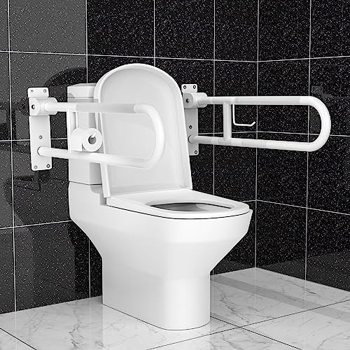 Folding Bathroom Toilet Safety Rails