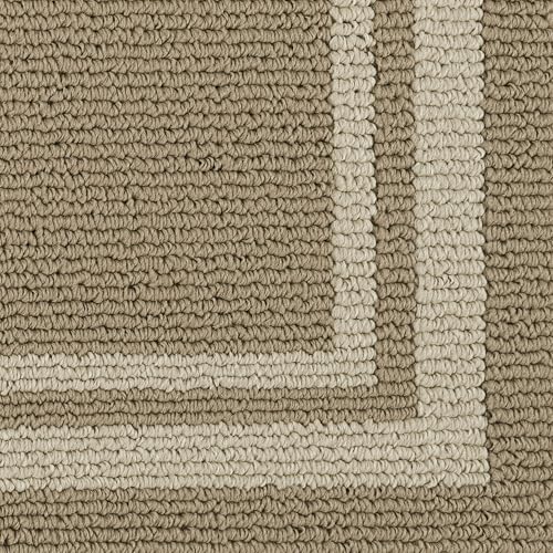 48x20 Inch 30X20 Inch Kitchen Rug Mats Made of 100% Polypropylene 2 Pieces Soft Kitchen Mat Specialized in Anti Slippery and Machine Washable