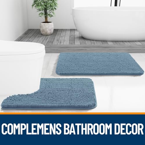 Bathroom Rugs Set 3 Piece