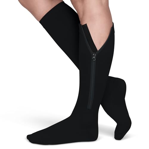 Zipper Compression Socks for Men & Women