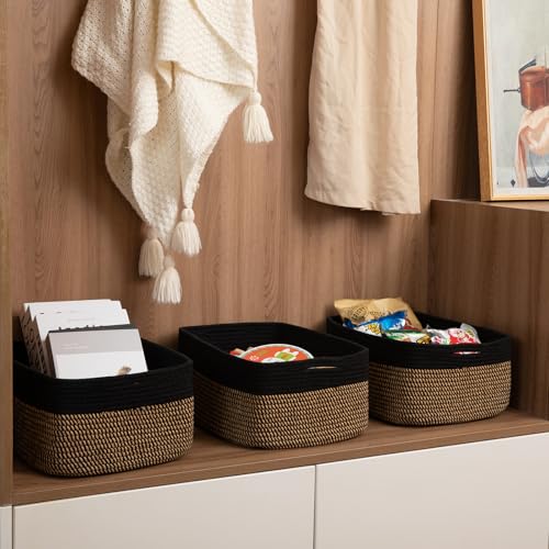 Storage Baskets for Organizing 3 Pack