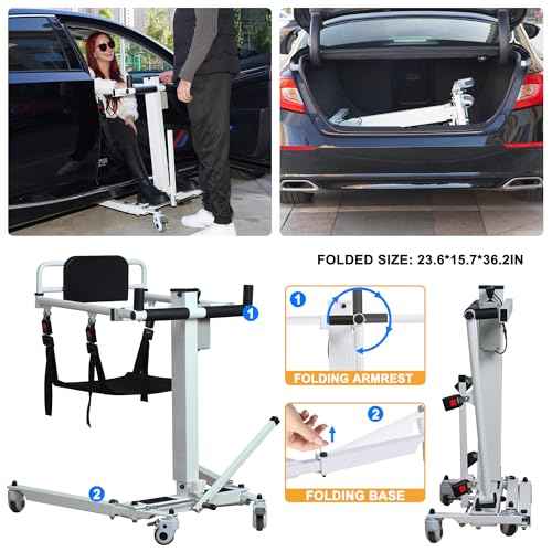 Electric Patient Lift Transfer Chair Lifts for Elderly Patients Transfer Lift Chair Electric Chair Lift Assist Devices for Seniors