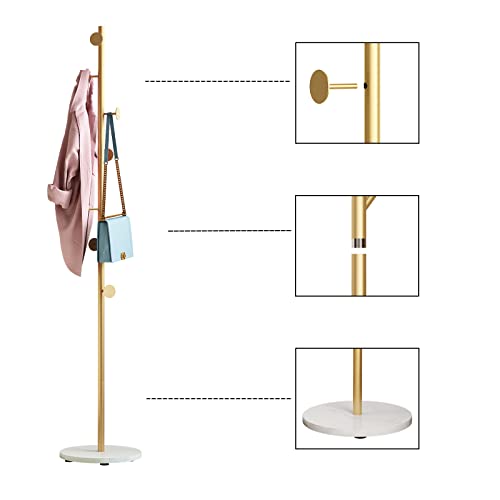 Coat Racks Metal Coat Rack Freestanding with Hooks