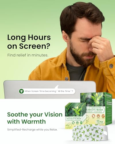 Steam Eye Masks for Dry Eyes