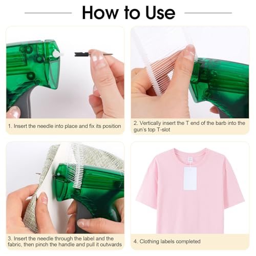 Price Tag Gun for Clothes with Tags