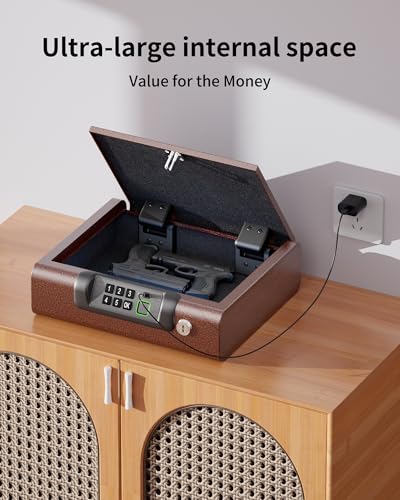 Gun Safe Biometric Gun Safe for Pistols 3