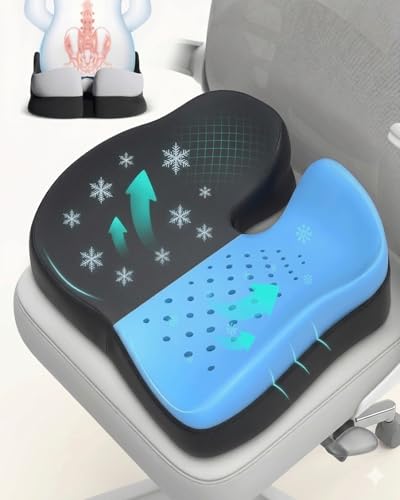Seat Cushions for Office Chairs Wheelchair Cushion for Long Sitting Back Pain
