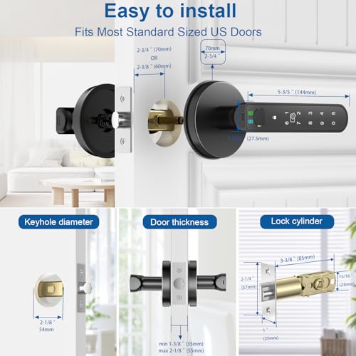 CA02 Fingerprint Door Lock