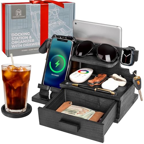 Parkway Wood Phone Docking Station