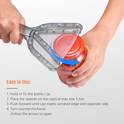 Jar Opener for Seniors & Weak Hands