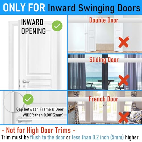 1Pack Door Reinforcement Lock Home Security