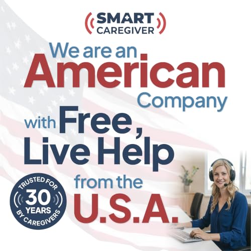 Smart Caregiver Bed and Chair Exit Alarm with Weight Sensing Bed Pad for Elderly