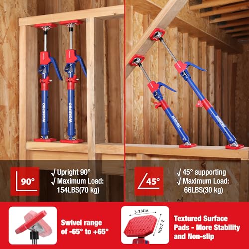 Cabinet Jack Support Pole
