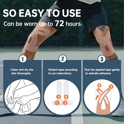 Precut Kinesiology Tape for Knees
