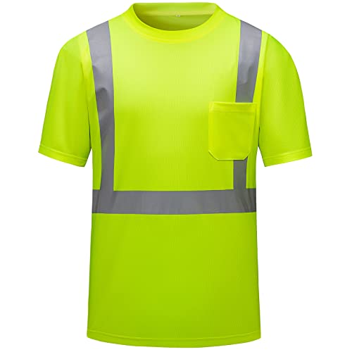 High Visibility Shirts Quick Dry Safety T Shirts