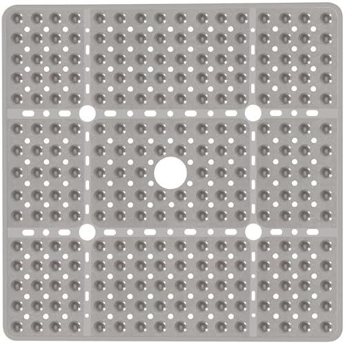 Large Square Shower Mat Non Slip 27 x 27 Inch