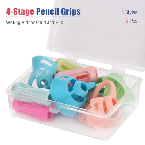 Pencil Grips with Multiple Styles and Assorted Colors