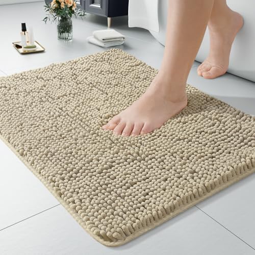 Luxury Bathroom Rug Shaggy Bath Mat