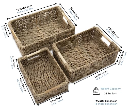 Hyacinth Large Wicker Basket