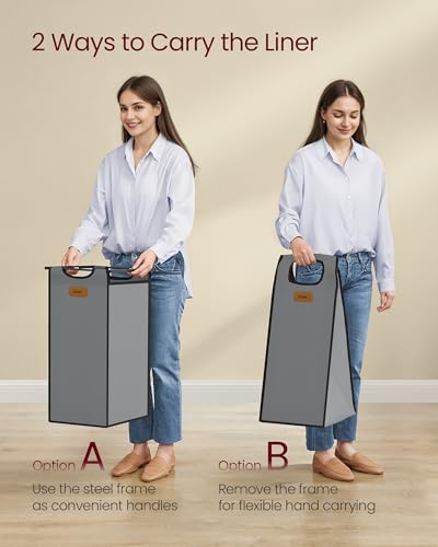 Laundry Hamper with Compartments