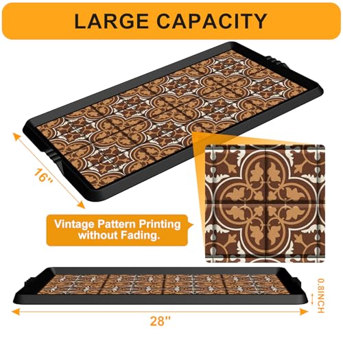 Boot Tray Shoe Mat Decorative Patterned
