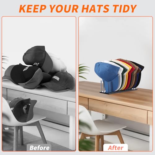 Hat Organizer for Baseball Caps