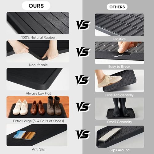 Rubber Boot Tray for Entryway