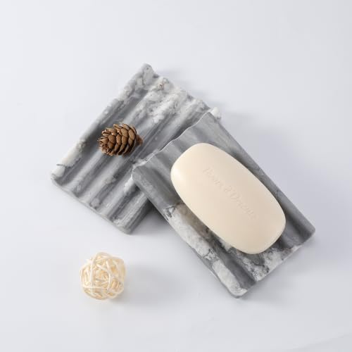 Natural Marble Soap Dish for Shower