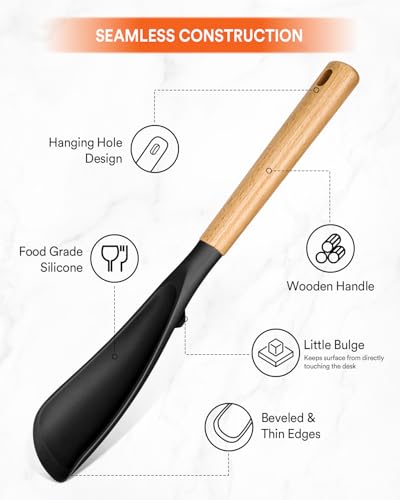 Multifunction Cooking Spoons for Nonstick Cookwares