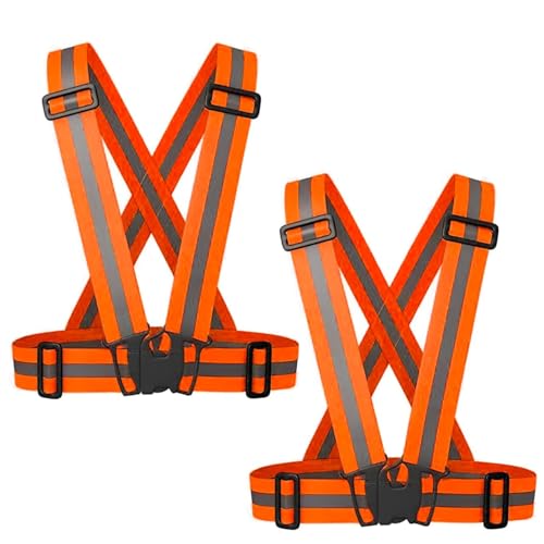 Reflective Safety Vest 2pcs