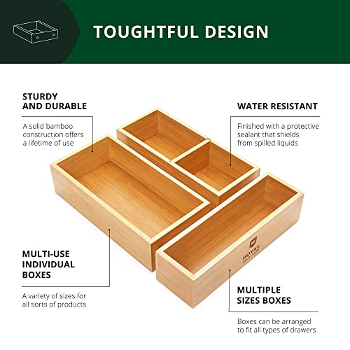 Bamboo Sticky Note Pad Holder for Desk