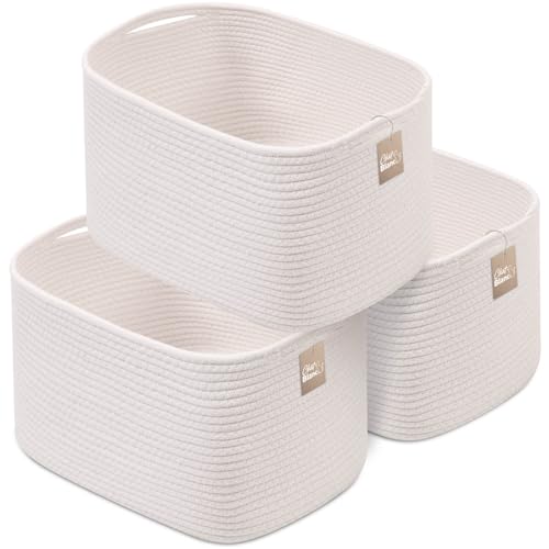 Cotton Rope Baskets for Organizing