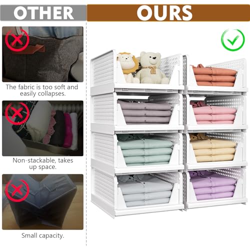 Stackable Closet Storage Basket