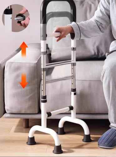Stand Assist Aid for Elderly; Help Seniors Getting Up from Lower Seats; Mobility Aids for Short Indoor Movements； Bear 350Lbs